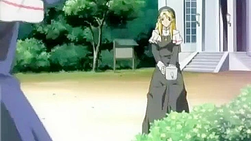 Fodendo buceta de freira hentai com amor nos olhos e sacrilégio na cara