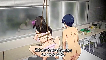 Ero Manga! BDSM incrível pra morena safada com peitões