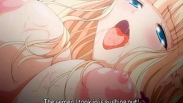 Oujo & Onna: Loira empilhada suando pra valer nessa humilhação safada