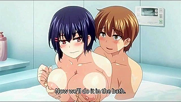 Cena incrível nesse pornô girando em torno de garotas hentai peitudas