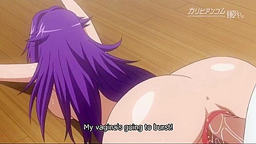 Foda hentai com a melhor gata peituda de buceta encharcada