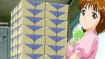 Hentai - Chefe força sexo com funcionária novinha no escritório.