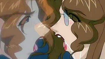 Gata hentai peluda leva de quatro e grita de prazer.