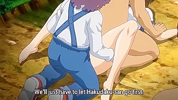 Colegiais hentai curtem gangbang selvagem nas férias em vila pervertida.