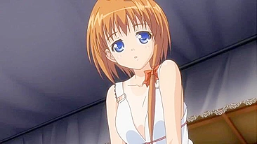 Adolescentes hentai peitudas fazendo espanhola em paus sujos de anime.