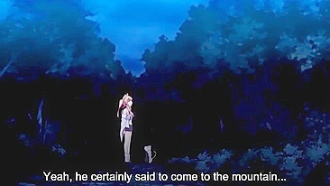 Cena hardcore hentai com garota-cachorra purificada por pau monstro.