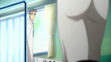 Doutor tirou a virgindade de garota nova e gozou farto no rosto dela. #Hentai #Defloration #Virgindade