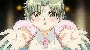 Enfermeira amarrada e fodida na buceta em site de hentai.