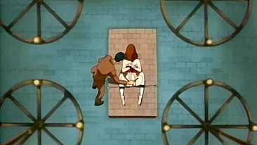 Colegial anime safada acorrentada e treinada como puta.