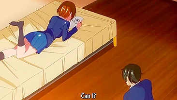 Vídeo pornô hentai - Colegial chantageada transforma aluno em escravo sexual.