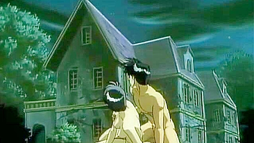 Dominatrix hentai pune colegiais amarradas de forma sexy.