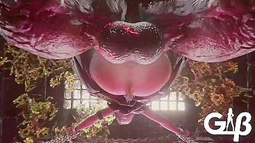 O poderoso Ashen One domina a Fire Keeper sexy com seu pau demoníaco enorme.