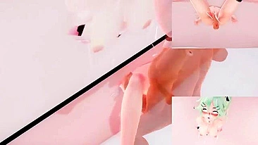 Ídolo teen japonesa presa na parede, enrabada por estranho. #Hentai