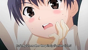 Colegial hentai faz suruba com aluno amarrado em cena de sexo explícito.