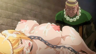 Princesa Jill leva dupla penetração de tentáculos em masmorra hentai. #Hentai #DoublePenetration