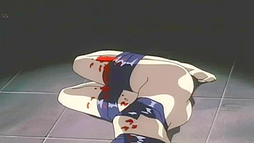 Escravas são chicoteadas brutalmente por prazer sexual no site de hentai.