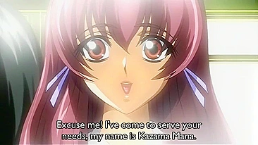 Enfermeira leva surra de rola em cena de hentai.