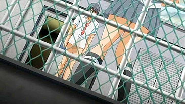 Colegial safada é amarrada e fodida por aluno no Episódio 2 de Infection.