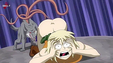 Ashley de Resident Evil leva tentáculos e foda bizarra em cena hentai.