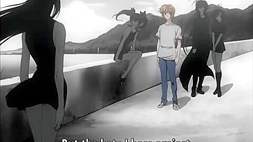 Hentai mana malvada algemada e fodida com força.