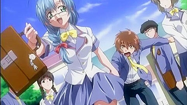 Hentai mana malvada algemada e fodida com força.