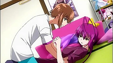 Hentai mana malvada algemada e fodida com força.