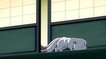 Hentai mana malvada algemada e fodida com força.