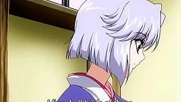 Hentai mana malvada algemada e fodida com força.