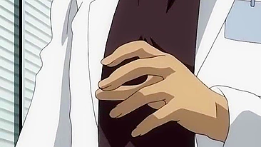 Cientistas dissecam mulher antes de ser atacada sexualmente por criatura em hentai.