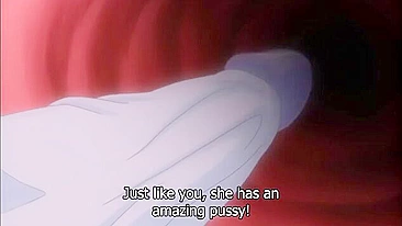 Hentai: Madrasta amarrada e fodida brutal pelo enteado.