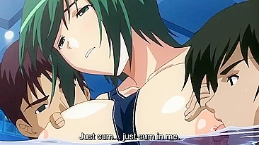 Enfermeira peituda se masturba pro doutor em hospital hentai.