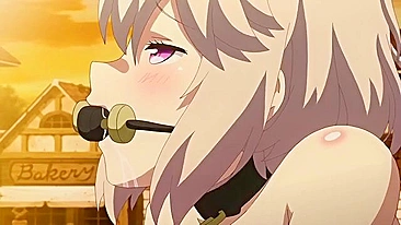 Knight of Erin 3 - Garota cão furry vira escrava sexual de gangbang público - Hentai City