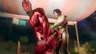 Darth Maul leva no cu de Jedi gay em hentai pornô.