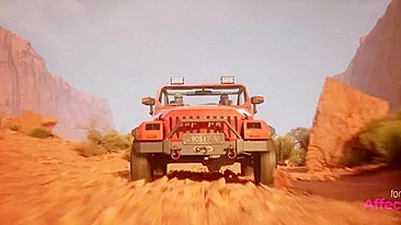 Futagirls em ménage 3D animado hentai cheio de ação.