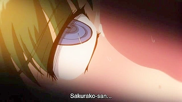 Demônio futanari fantasma hentai fode sensei peituda na frente de tarados.