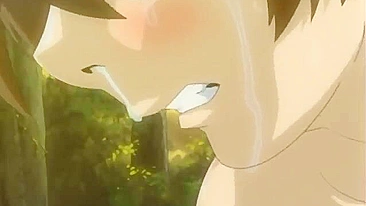 Vídeo hentai - Succubus teen fofa fudida por anjo com pau futanari.