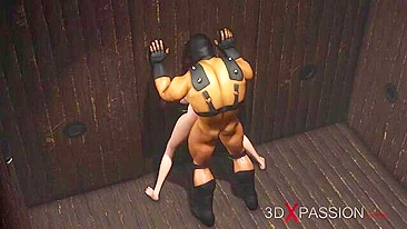 Ação hentai trans no glory hole!