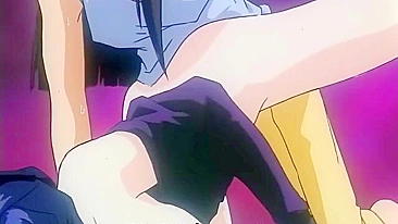 Hentai - Trio futanari com herói lambendo a buceta da rainha.