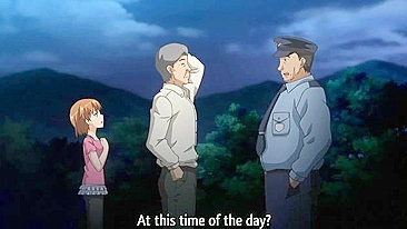 Demônio pai vingativo amarrado e punido com foda em trio no hentai.