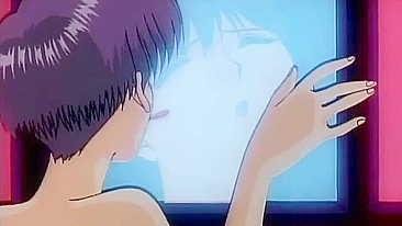 Irmãos hentai safados em ménage quente.