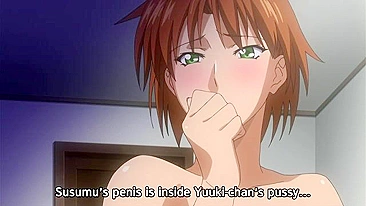 Hipnotize-se com vaqueiras virgens teens hentai competindo em sexo.