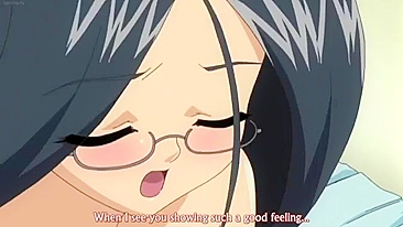 Colegial quietinha e amiga otaku em ménage safado.