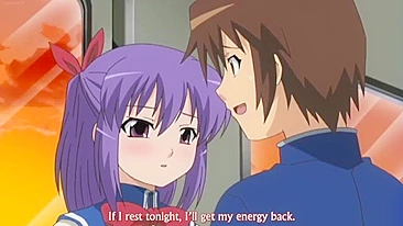 Colegial quietinha e amiga otaku em ménage safado.