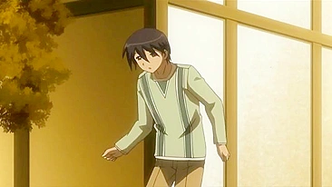 Duas colegiais safadas são fodidas na floresta por um garanhão.