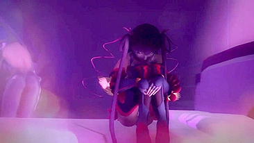 Gangbang ninja hentai com paus gigantes.