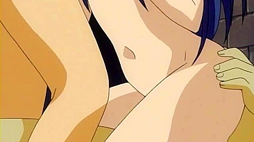 Professora fofa leva dupla penetração em vídeo hentai.