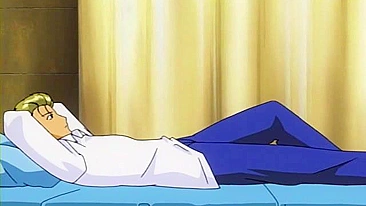 Professora fofa leva dupla penetração em vídeo hentai.