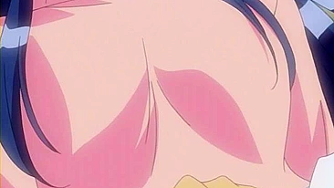 Professora fofa leva dupla penetração em vídeo hentai.