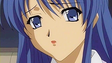 Professora fofa leva dupla penetração em vídeo hentai.