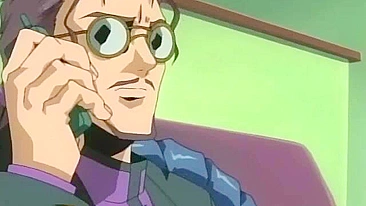 Enfermeira anime peituda leva surra de pica de vários caras com namorado morto no chão.